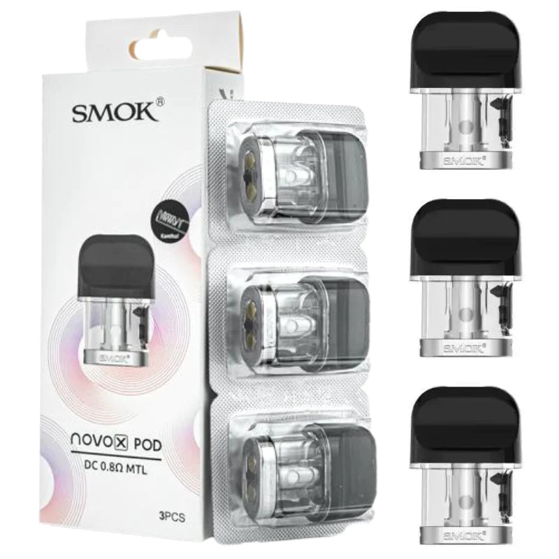 SMOK NOVO X DC MTL POD 0.8 OHM